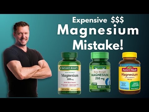 Magnesium Mistake!  You're wasting money on this  $$$