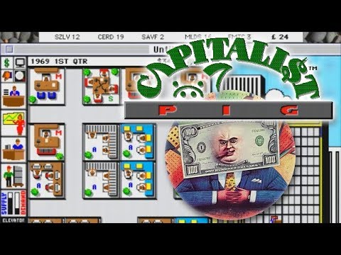 Capitalist Pig - An Early Business Simulation Game for Mac and PC