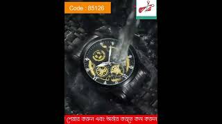 Non-Mechanical Tourbillon Quartz Waterproof Watch