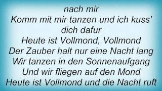 15114 Nena - Vollmond Lyrics