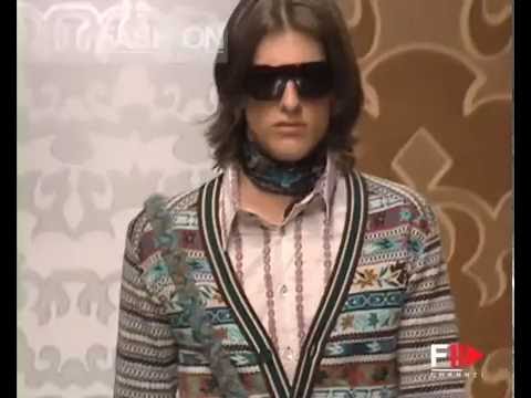 MISSONI Menswear Autumn Winter 2005 2006 Paris Pret a Porter - Fashion Channel