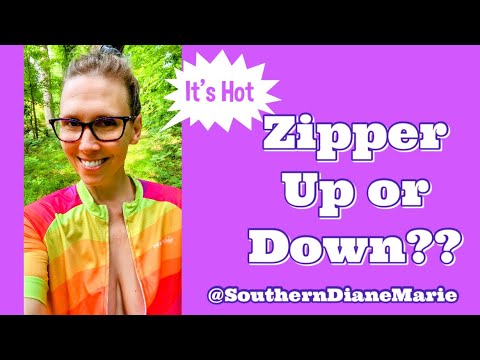 It's Hot🔥Zipper Up or Down ?? VELOWAVE E-Bike [Diane Marie]