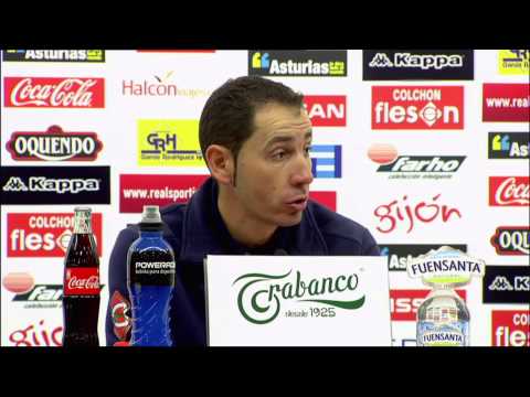 Rueda de Prensa de Machín tras el Sporting de Gijón (1-1) CD Numancia - HD