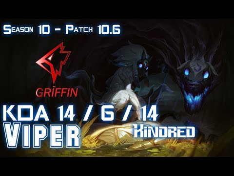 GRF Viper KINDRED vs VARUS ADC - Patch 10.6 KR Ranked