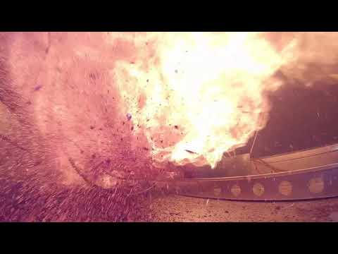 Löschversuch Lithium-Ionen E-Motorrad Wetrax Aerosol