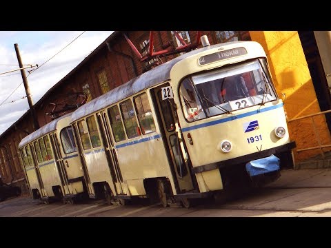 WorldOfTrams Trailer: LINIE 22 Historische Führerstandsfahrt - Tatra T4D Straßenbahn in Leipzig