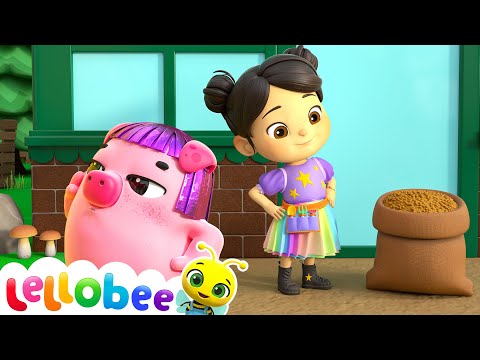 LELLOBEE 🐝 Down by the Lellobee Farm & Pumpkin Patch Songs for Kids