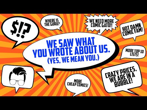 Comic Book Questions, Comments & Concerns From The Comic Fam // Viewer Comments ft. FireGuyRyan