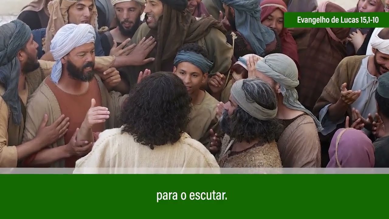 Os publicanos e pecadores aproximaram-se de Jesus para o escutar. #EvangelhodeHoje