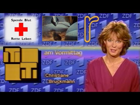 ARD ZDF Vormittagsprogramm Ansage, Touristiktip, Pausenfilm etc. (1990)