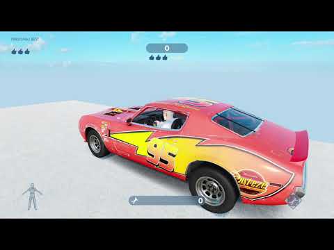 Lightning McQueen Crashes, Stunts and Jumps | Next Car Game: Stuntfest