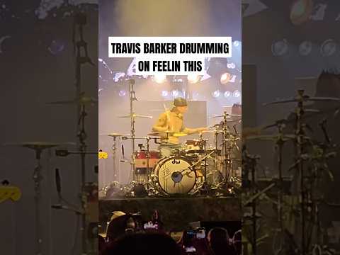 Blink 182's Travis Barker Drumming On Feelin This Live In Tampa Florida😎 #blink182 #travisbarker