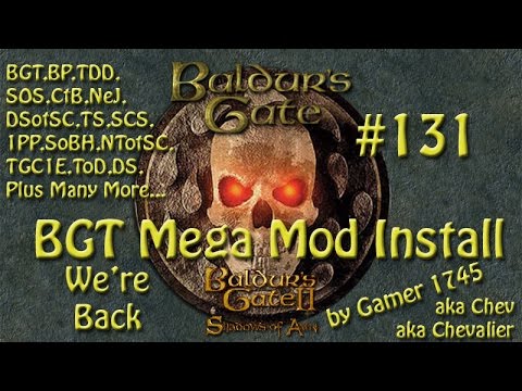 Let's Play Baldur's Gate Trilogy Mega Mod Part 131 - We're Back!