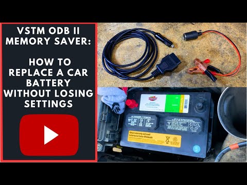 VSTM OBD II Memory Saver: How to Replace a Car Battery without Losing Settings