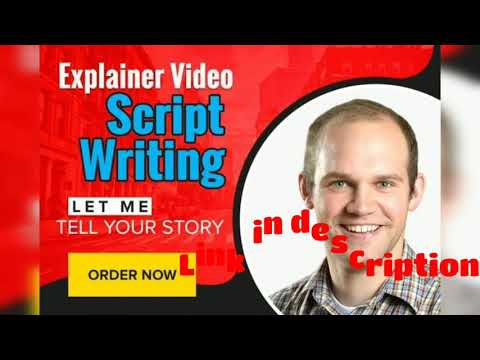 I will write a script for your video that makes sales