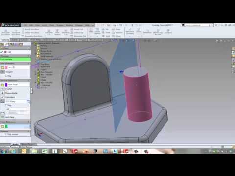SOLIDWORKS - Creating Reference Geometry & Planes