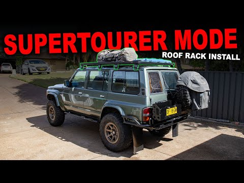 SUPER TOURER Front Runner SLIMLINE 2 rack install