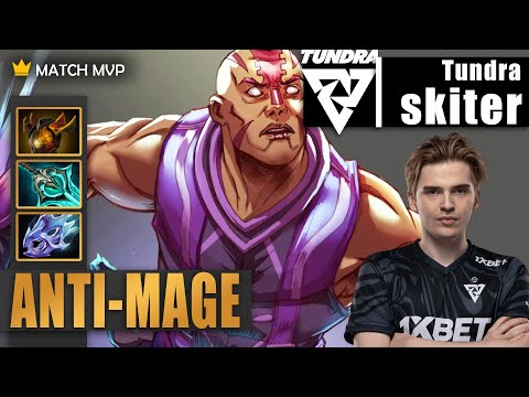 Anti-Mage Safelane | Tundra.skiter | SKITER IS GOING TO BALI NEXT MONTH! | 7.33c Gameplay Highlights