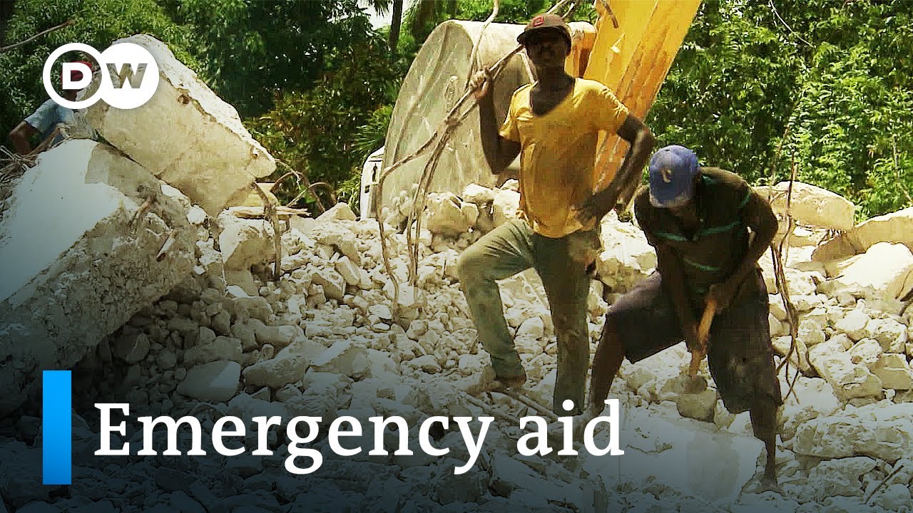 Help after the earthquake in Haiti