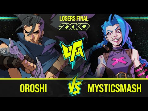 UFA 2025 - 2XKO - Losers Final - V STAR | Orochi (Yasuo/Ahri) VS Mysticsmash (Jinx/Vi)