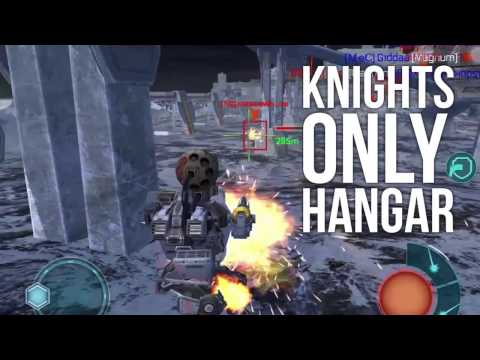 War Robots [WR] - Knight Only Hangar (Gareth, Galahad, Lancelot)