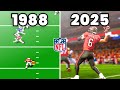 Evolution Of Madden NFL 1988 2025 4K