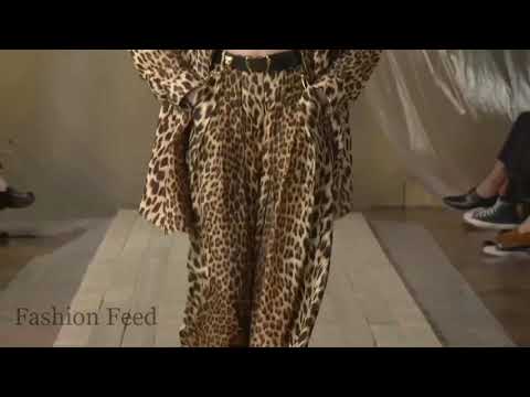 Kate McNamara Roberto Cavalli SS 2022 Milan Fashion Week