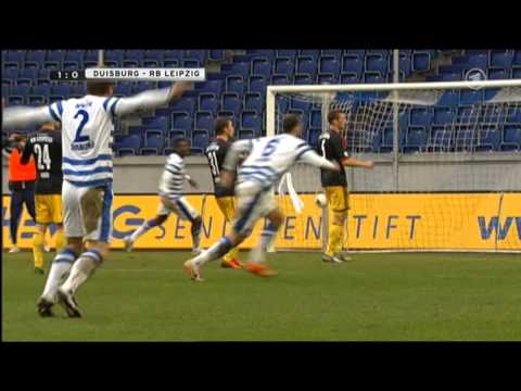 MSV Duisburg - RB Leipzig 2:1 Highlights ARD 01.02.2014