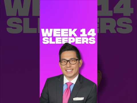 Thumbnail for Fantasy football sleepers you must start in week 14