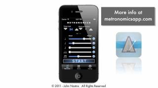 Metronomics -- a metronome for iOS