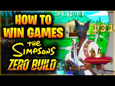 How to Win Games Consistently in Fortnite Zero Build Simpsons