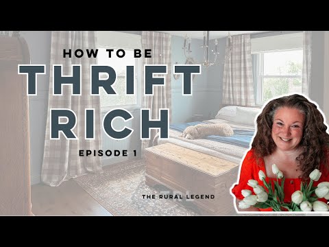 EPISODE 1 THRIFT RICH   epic 11 store thrifting trip | What I Thrifted & How I Styled It