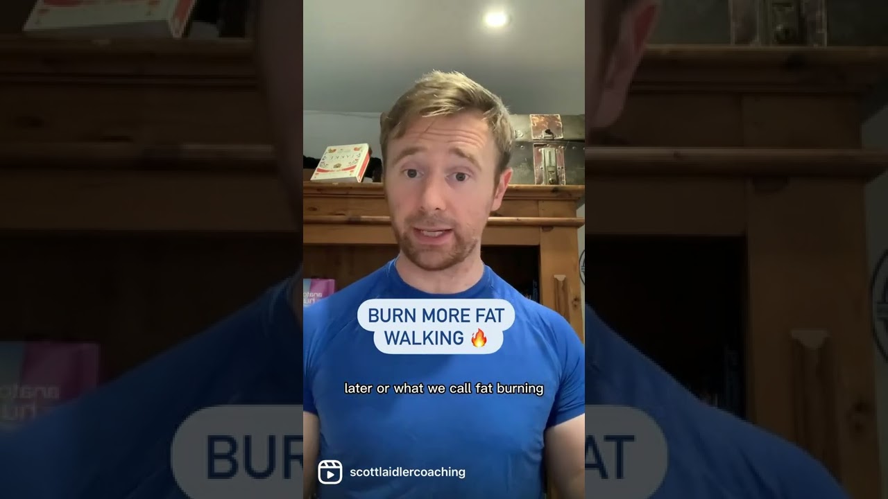 Does walking burn more fat?