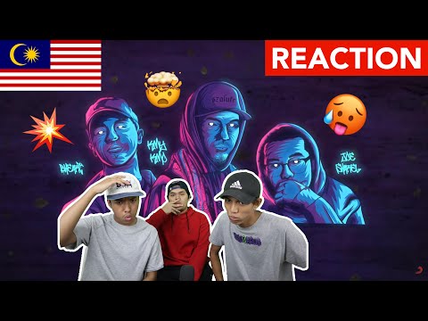 B-Heart, Joe Sharel, Kmy Kmo - Conlu17 (Official Lyric Video) - MALAYSIAN REACTION