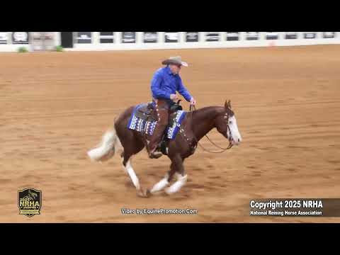 Colonels Crome Spook and Todd Crawford 2025 NRHA Futurity® Open Semi-Finals - 435 Composite