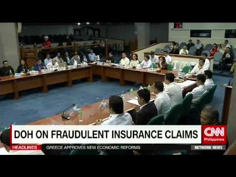 DOH on fraudulent insurance claims
