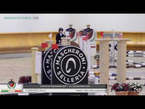 LOMBARDI Anna   Sabato 23 gennaio 2021   B90  1 posto