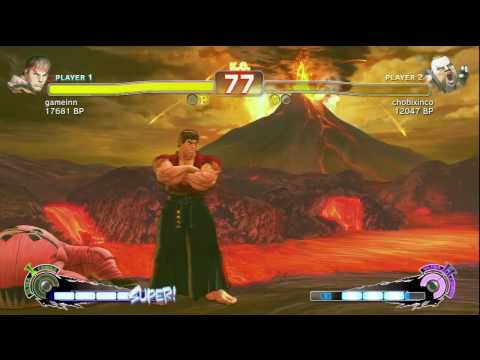 SSFIV Online: Daigo (Ryu) vs Inco (Rufus) TRUE-HD QUALITY