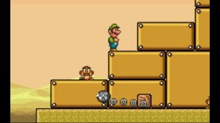ゆっくり対決 れいむ対魔理沙！SMB3　W2　砂漠の国