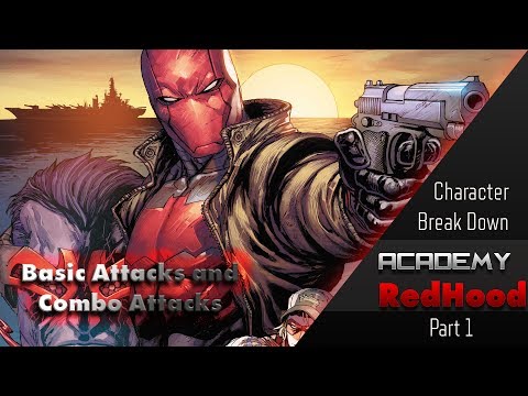 Injustice 2: Red Hood Pt.1 : Basic Attacks and Combos Breakdown  (For Beginners)