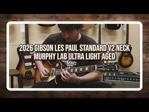 Gibson Les Paul Standard V2 Neck Murphy Lab Ultra Light Aged 2026, Iced Tea Bild 11