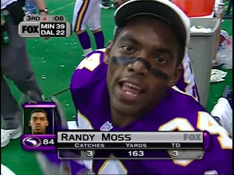 Randy Moss INCREDIBLE Thanksgiving Performance - 1998