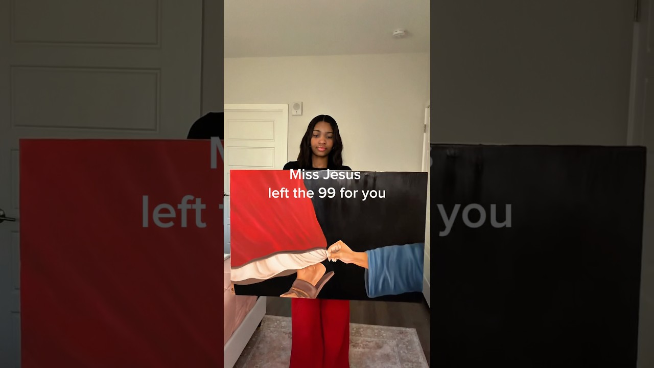 Follow for more bible stories 🎨💛 #christianartist #art