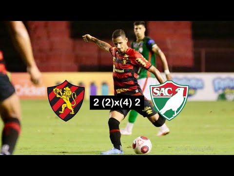 Sport 2 (2)x(4) 2 Salgueiro | Carcará merecidamente semifinalista do Estadual!