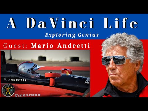 Mario Andretti - Racing legend visits A DaVinci Life