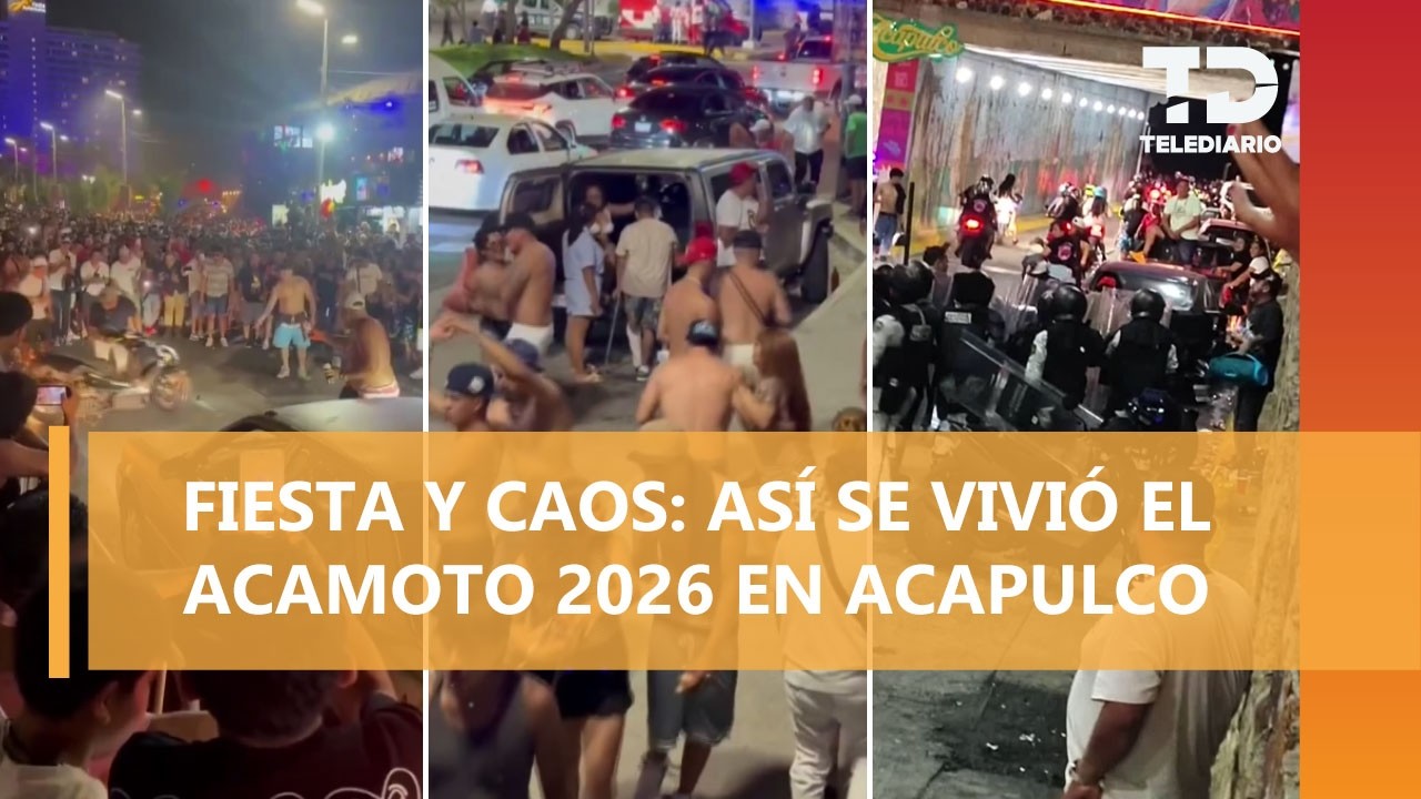 Acamoto 2026 deja desmanes y excesos en Acapulco