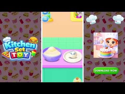 Kitchen Set Toy: ASMR video thumbnail