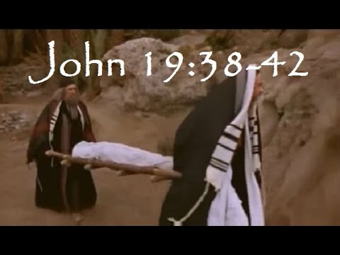 Jn 19:38-42 -- The Burial of Jesus - Id-difna ta' Ġesù