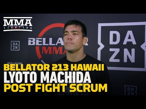 Bellator 213: Lyoto Machida Says He Felt 'Kind of Lost' Early in Promotional Debut - MMA Fighting