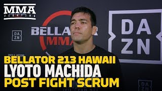 Bellator 213: Lyoto Machida Says He Felt 'Kind of Lost' Early in Promotional Debut - MMA Fighting